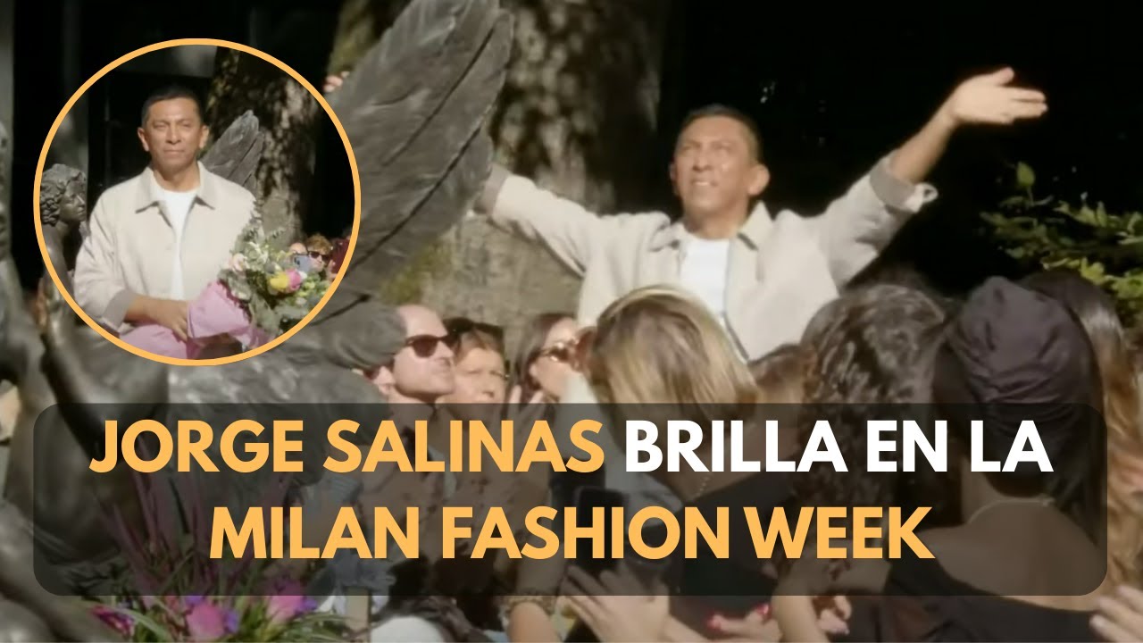 JORGE SALINAS PRESENT&Oacute; COLECCI&Oacute;N INSPIRADA EN LA DANZA DE TIJERAS EN SEMANA DE LA MODA DE MIL&Aacute;N