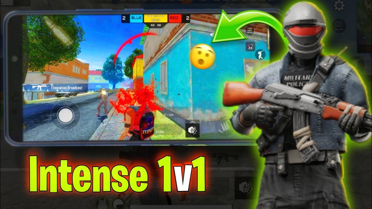 🤩 Survival Unknown Battleroyale 1vs1 TDM Gameplay | intense Fight