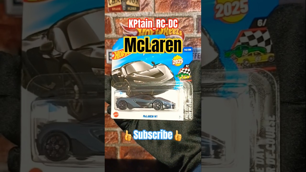 McLaren W1 - Hot Wheels Die-cast Car #new #automobile #shorts