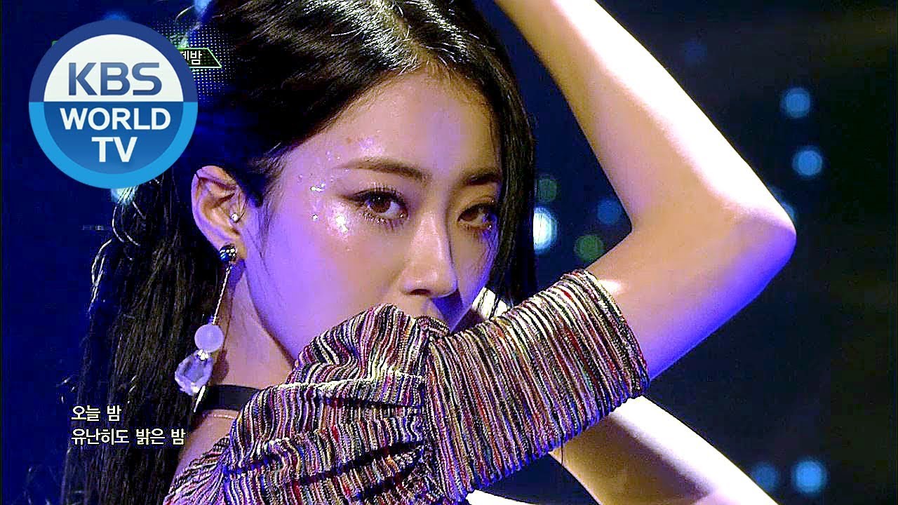GYEONG REE - BLUE MOON | 경리 - 어젯밤 [Music Bank / 2018.07.13]