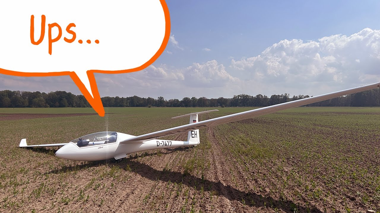 Wie wird man Segelflieger? - 133km Überland mit Außenlandung