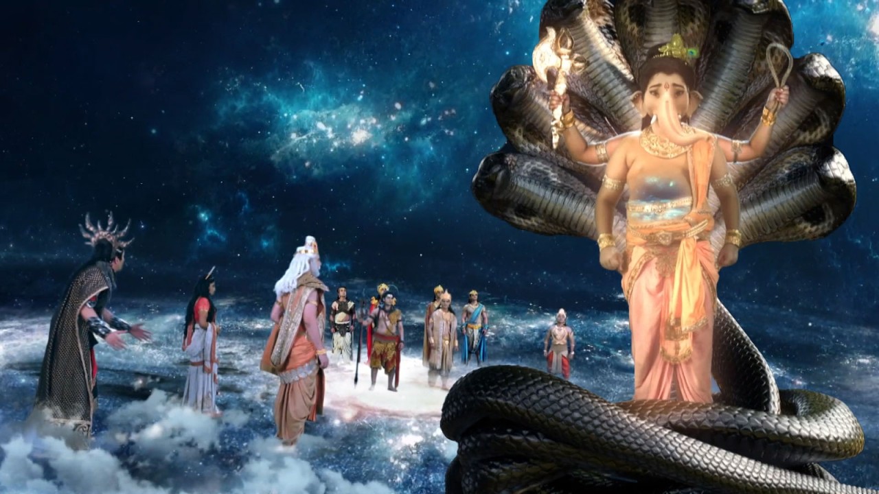 Maha Epiosode: गणेश जी ने अपने लम्बोधर अवतार में ब्रह्मदेव के क्रोध को किया शांत | Mata Ki Shakti
