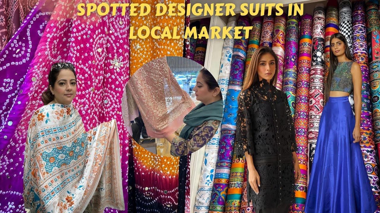 The Plaza Shopping Mall Karachi| RolexZari Fabric | Schiffli Fabric | KiranGotta Fabric🌸