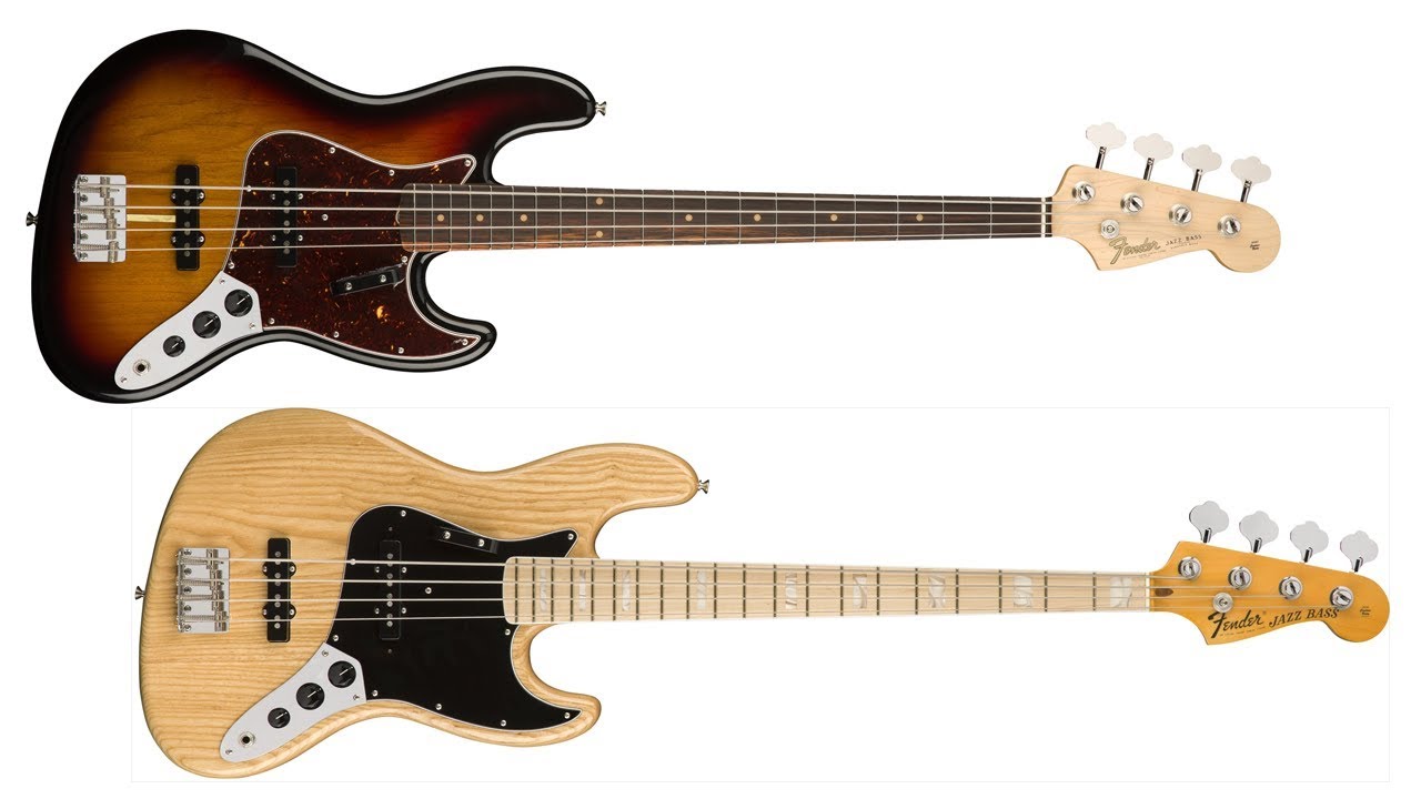 Fender American Original 🎸Jazz Bass '60s vs '70s