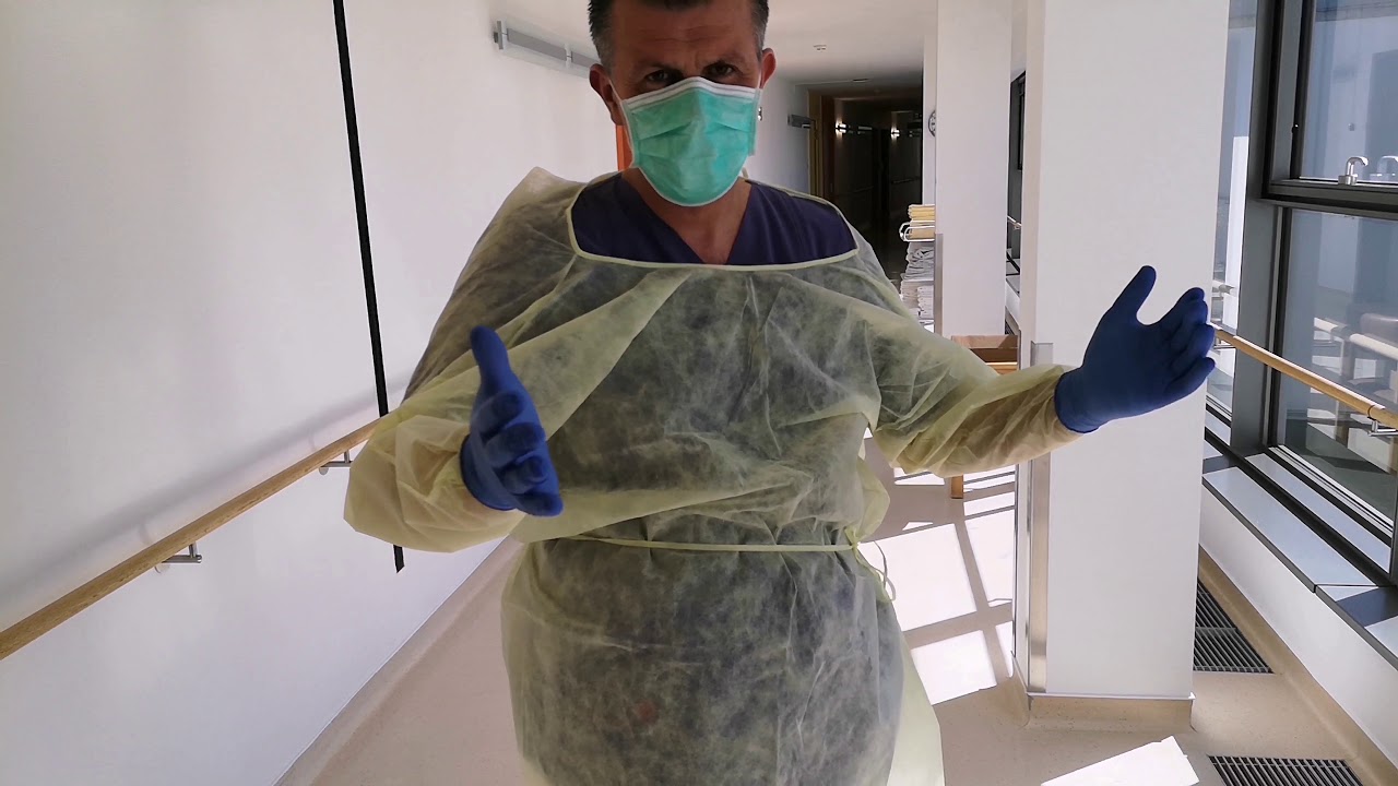 Séquence hygiène auprès d'un bénéficiaire confirmé Covid 19