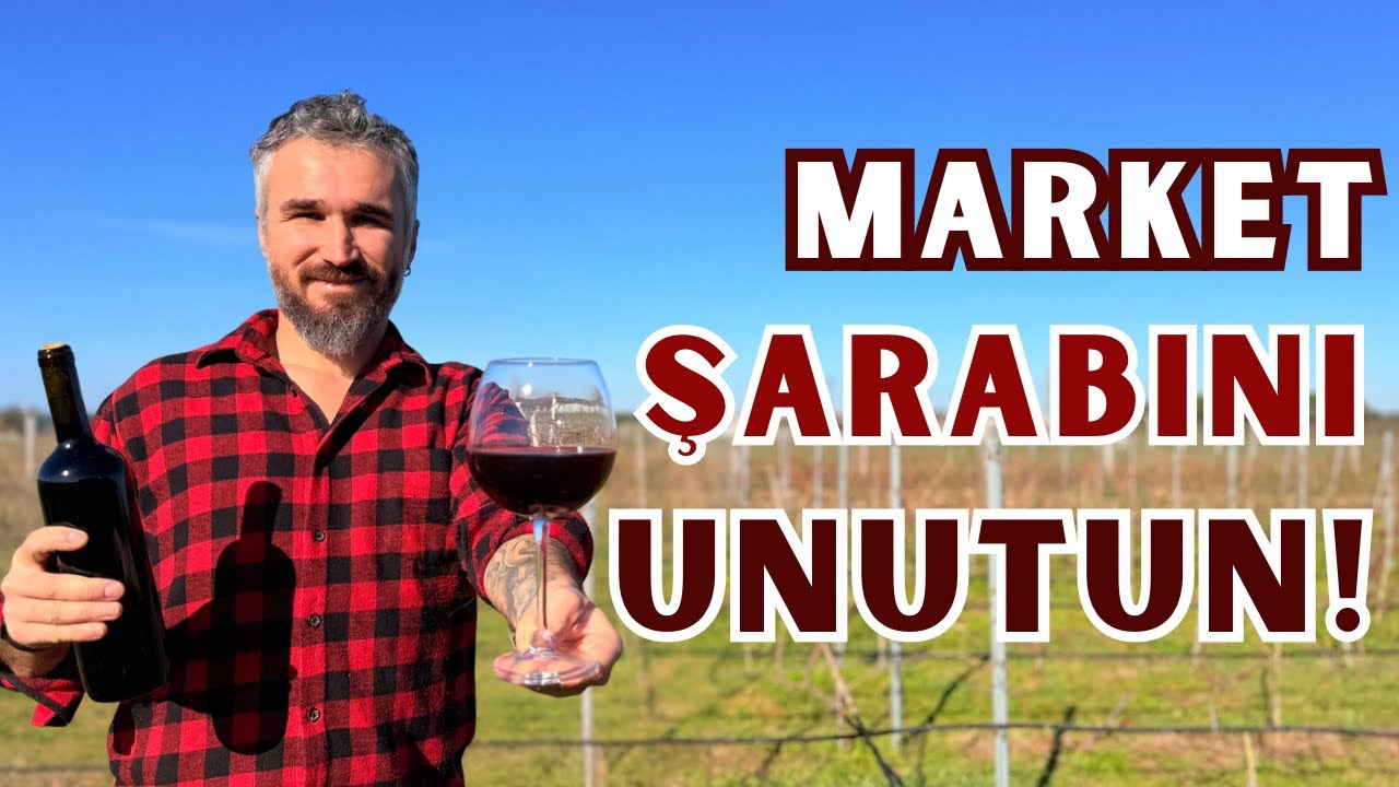 Marketten Aldıklarınızdan Çok Daha İyi: Evde Şarap Nasıl Yapılır