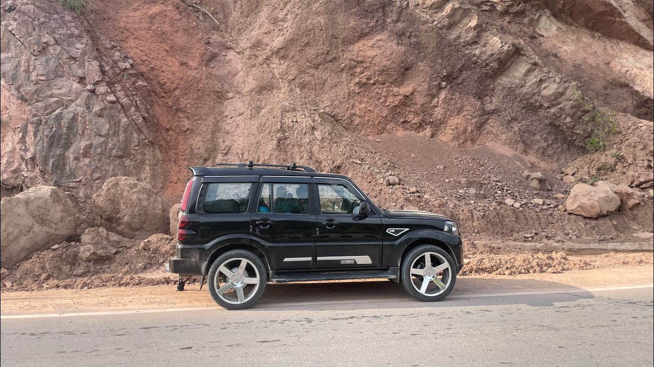 ajj  phada wll turr pyee✌🏻 road broke 😡. janti vlogs✌🏻