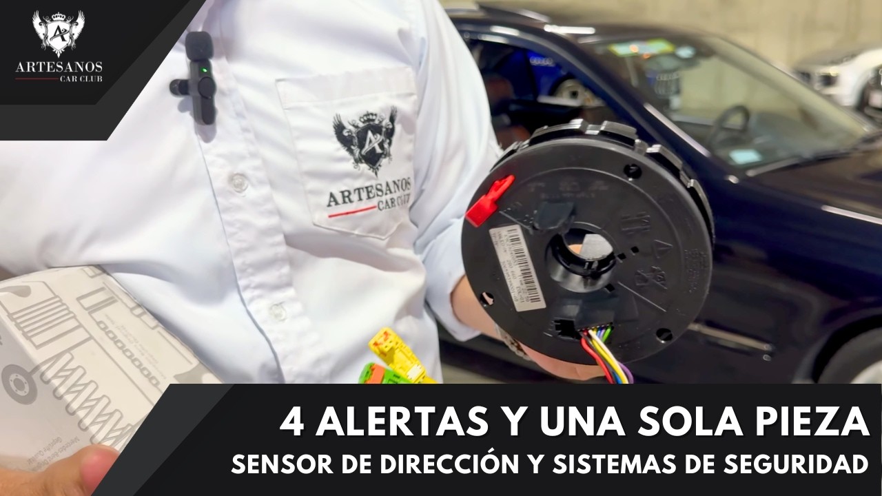 4 Alertas y una sola pieza | Sensor de dirección y sistemas de seguridad | Artesanos Car Club