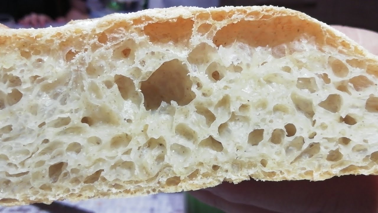 PANE CON FARINA TIPO 1.  con l' 85%  Di IDRATAZIONE By Jovy & Giovy