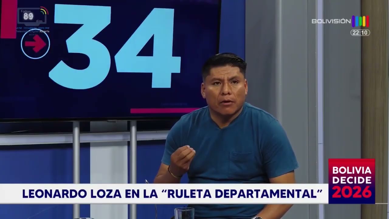 El candidato Leonardo Loza se somete a 