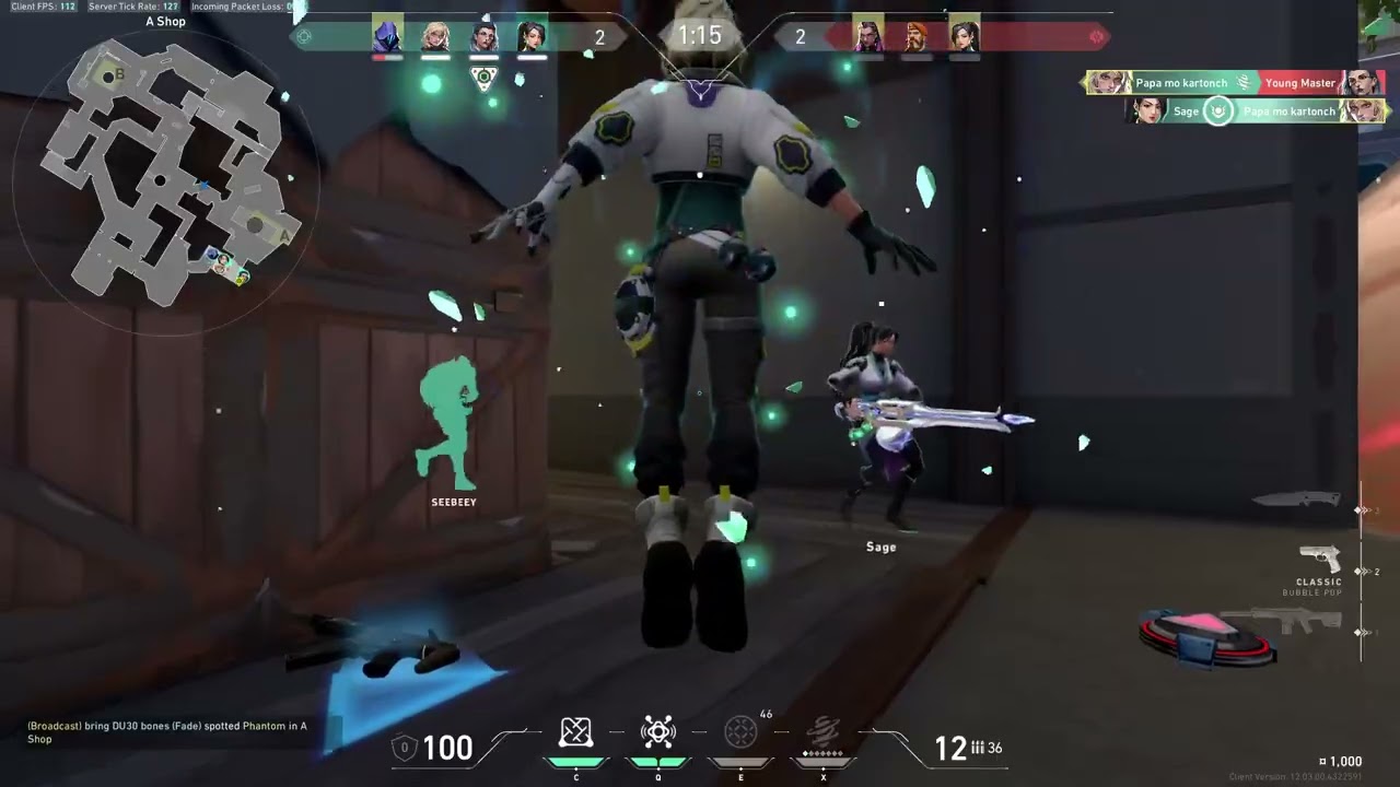 Checkout my VALORANT gameplay recorded with Insights.gg