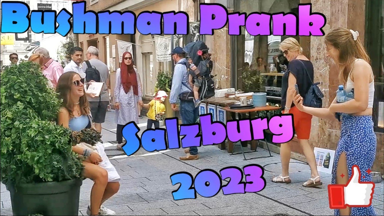 Salzburg - Bushman Prank 2023 Part 3 - (Best Reactions)