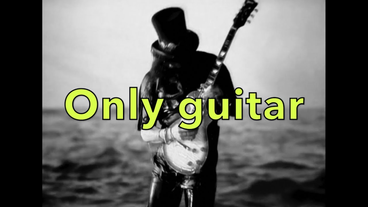 Estranged - Guns N' Roses - Isolated guitar track