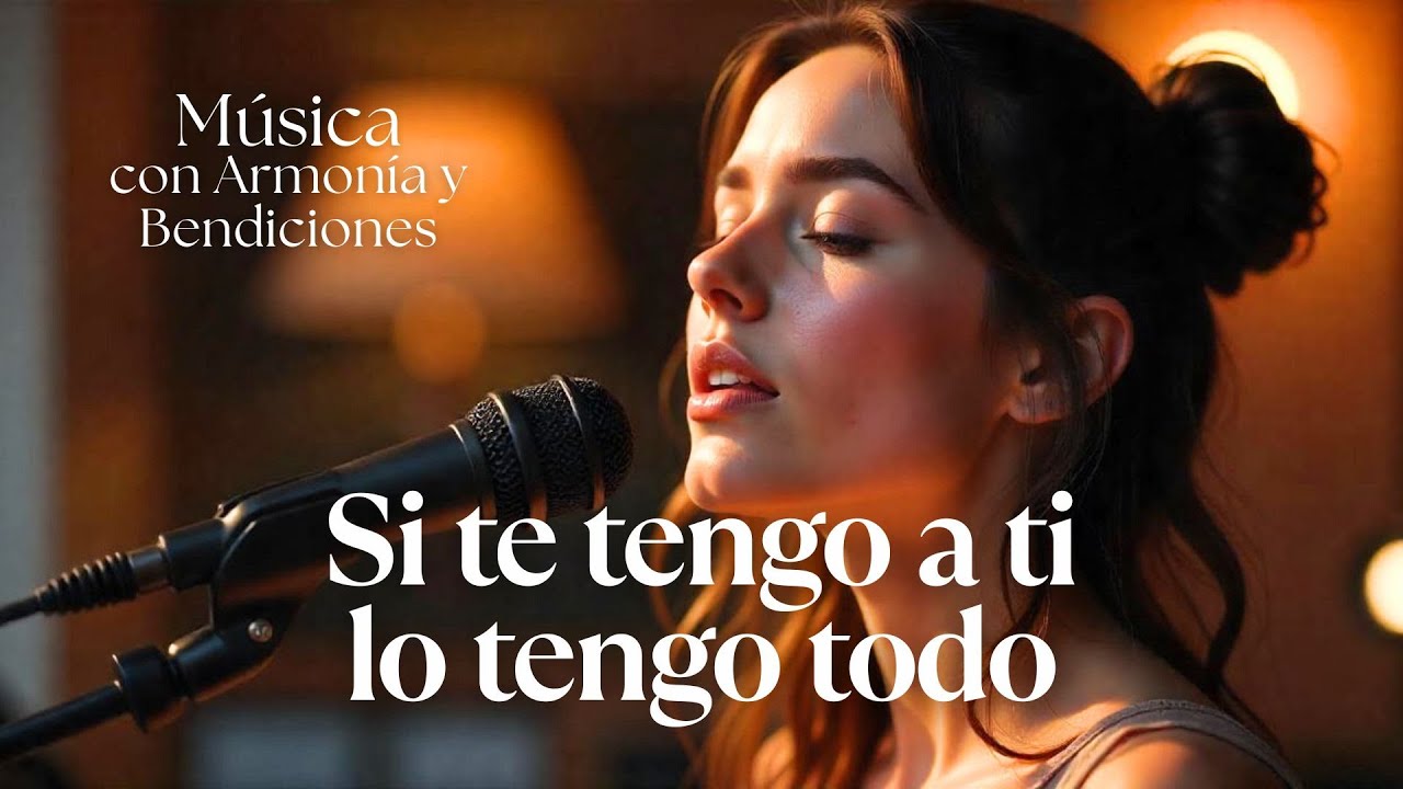 🕊️ SI TE TENGO A TI LO TENGO TODO – Esta Canción Es Para Ti 🎶 | Fe, Amor y Gratitud a Dios ✨