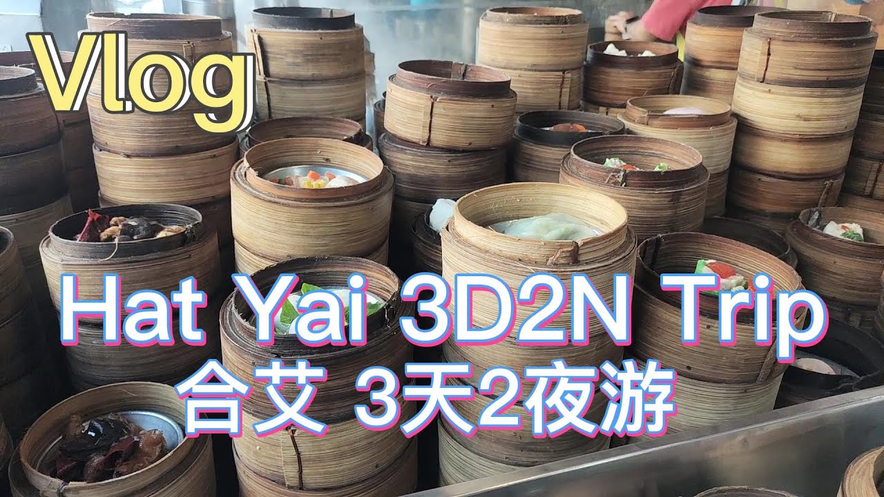[VLOG] Thailand - HatYai 3D2N Take ETS from KL Sentral to HatYai 泰国 - 合艾 旅行 从吉隆坡搭ETS到合艾