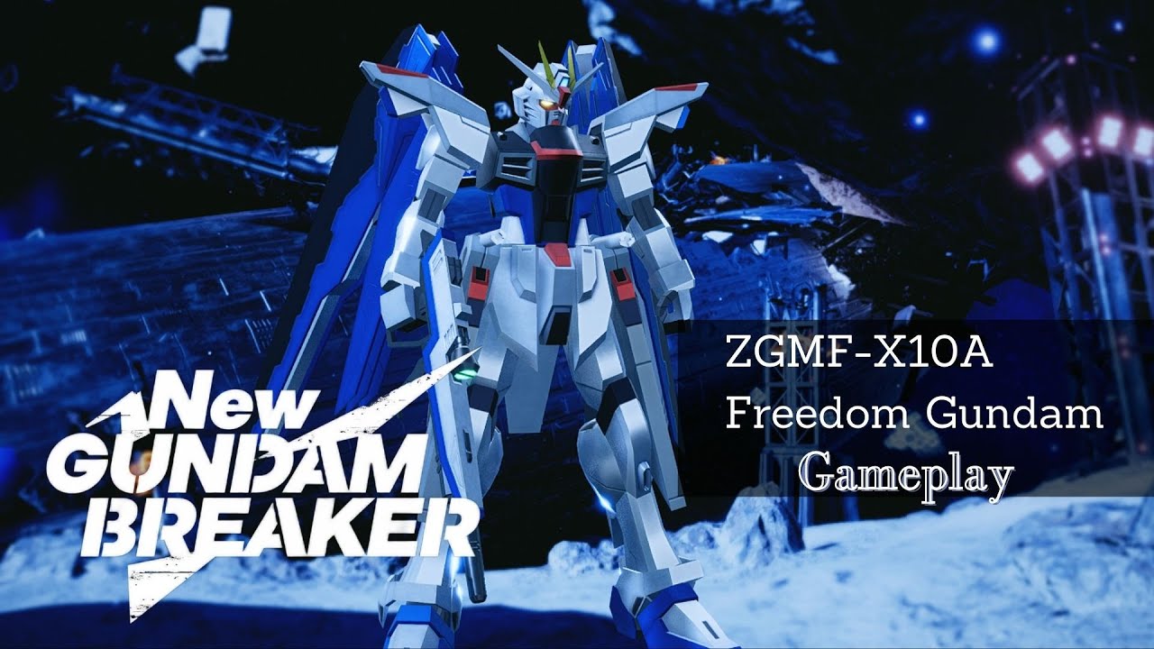 New Gundam Breaker - [ZGMF-X10A Freedom Gundam] Gameplay (PC/PS4)