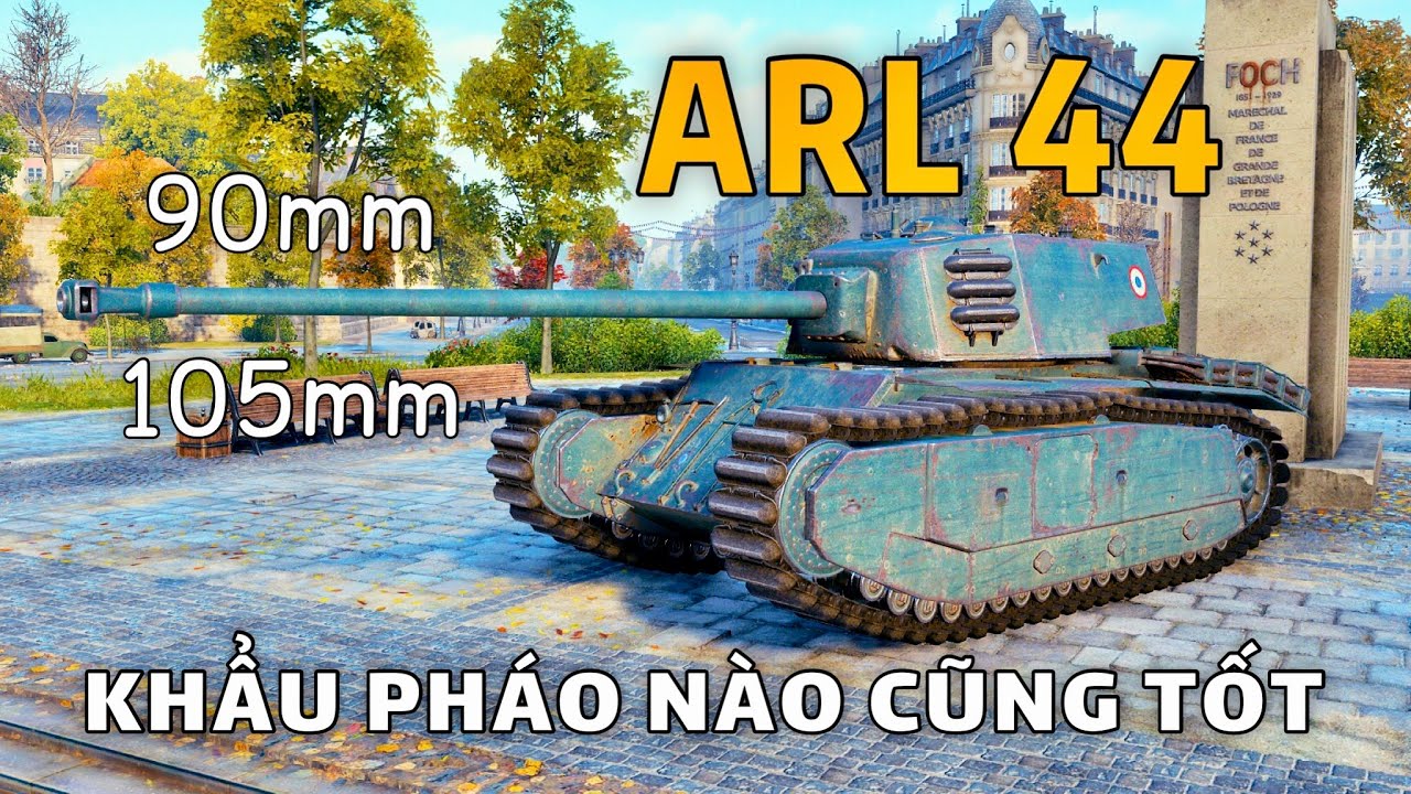 ARL 44: Xe tăng dành cho TÂN BINH và NHÀ GIÀU | World of Tanks
