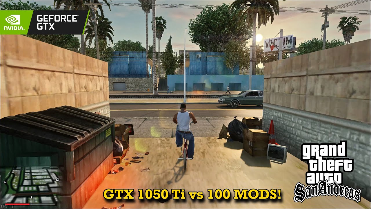 I Remastered GTA San Andreas with 100 Mods &ndash; Can a GTX 1050 Ti Handle It?