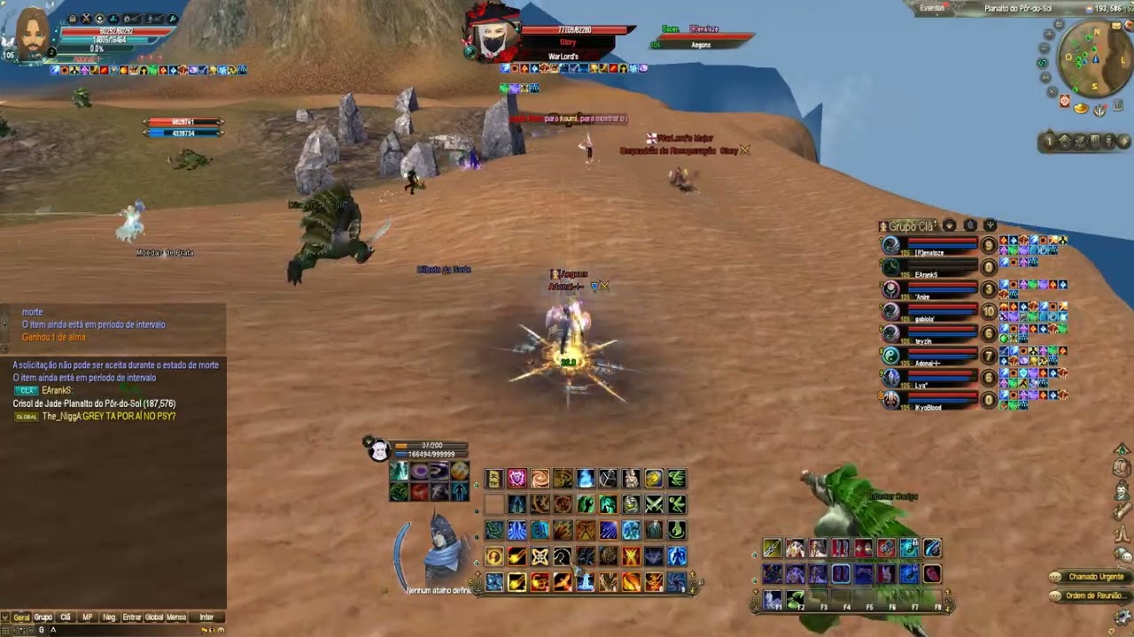ADESTRANDO AS FROZEN AZURE NO PVP !!!
