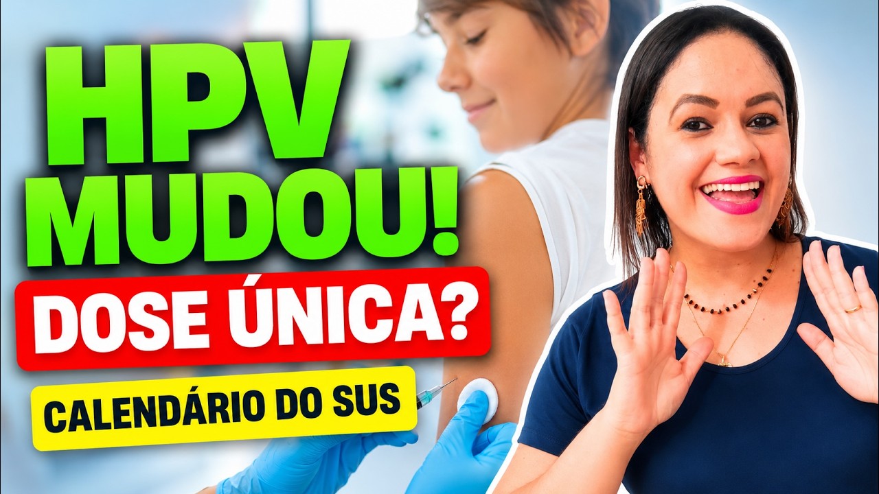 Novas mudanças na VACINA HPV (Nova atualização 2024) - Confira agora