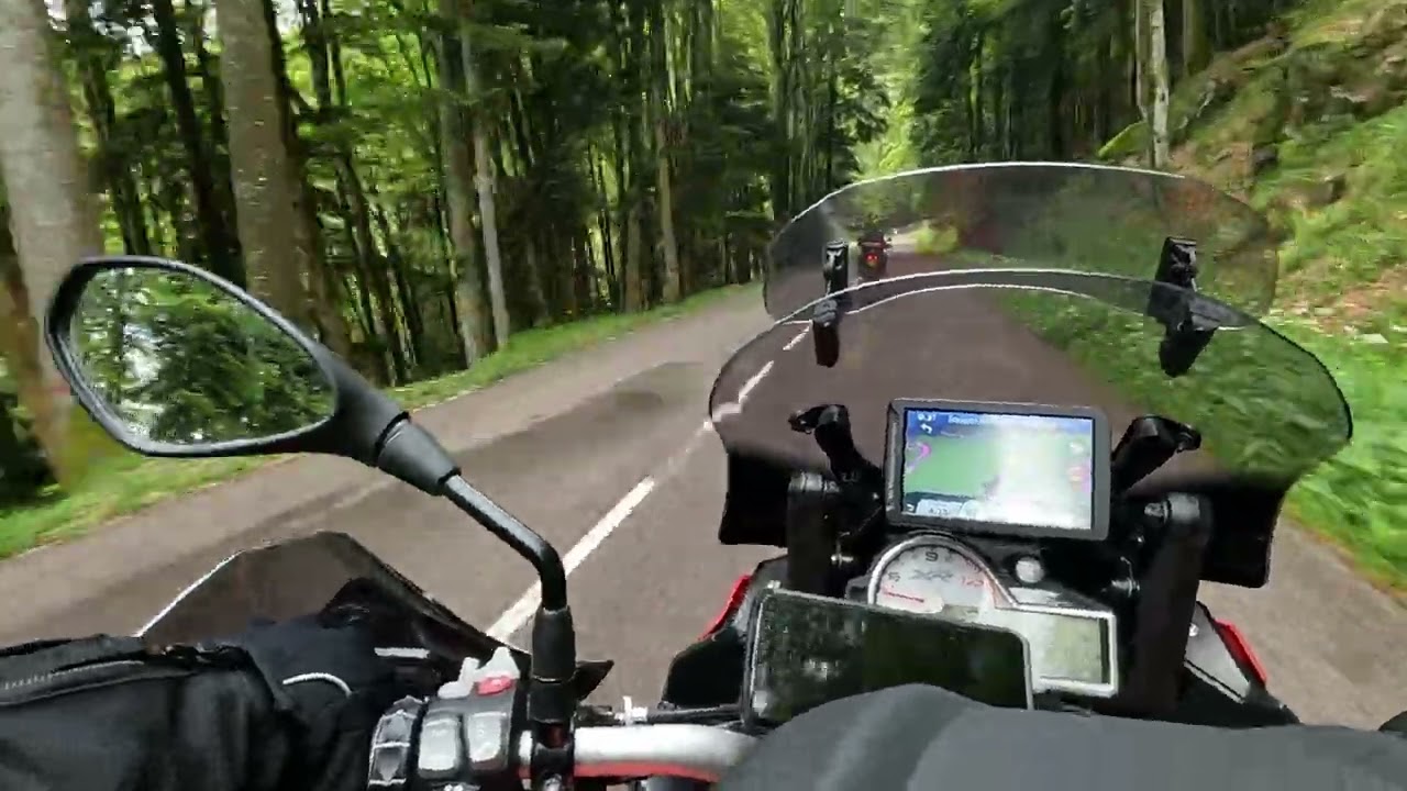 BMW S1000XR & Ducati Pikes Peak 1260 Vosges Mountains