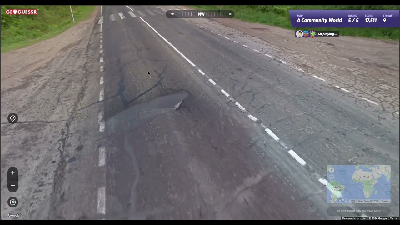 Geoguessr Country Streak PR (16 countries, unedited, talking/rambling)