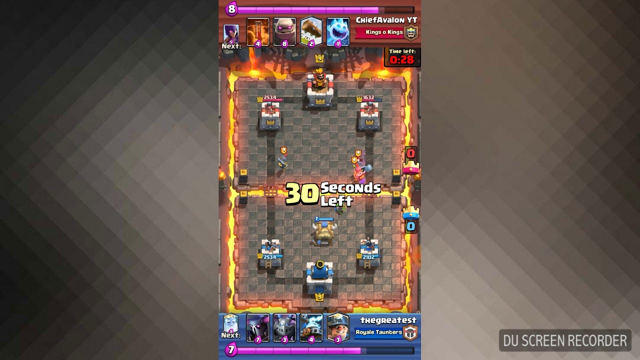 Battling Chief Avalon | Clash Royale | Pekka Miner Hut Control