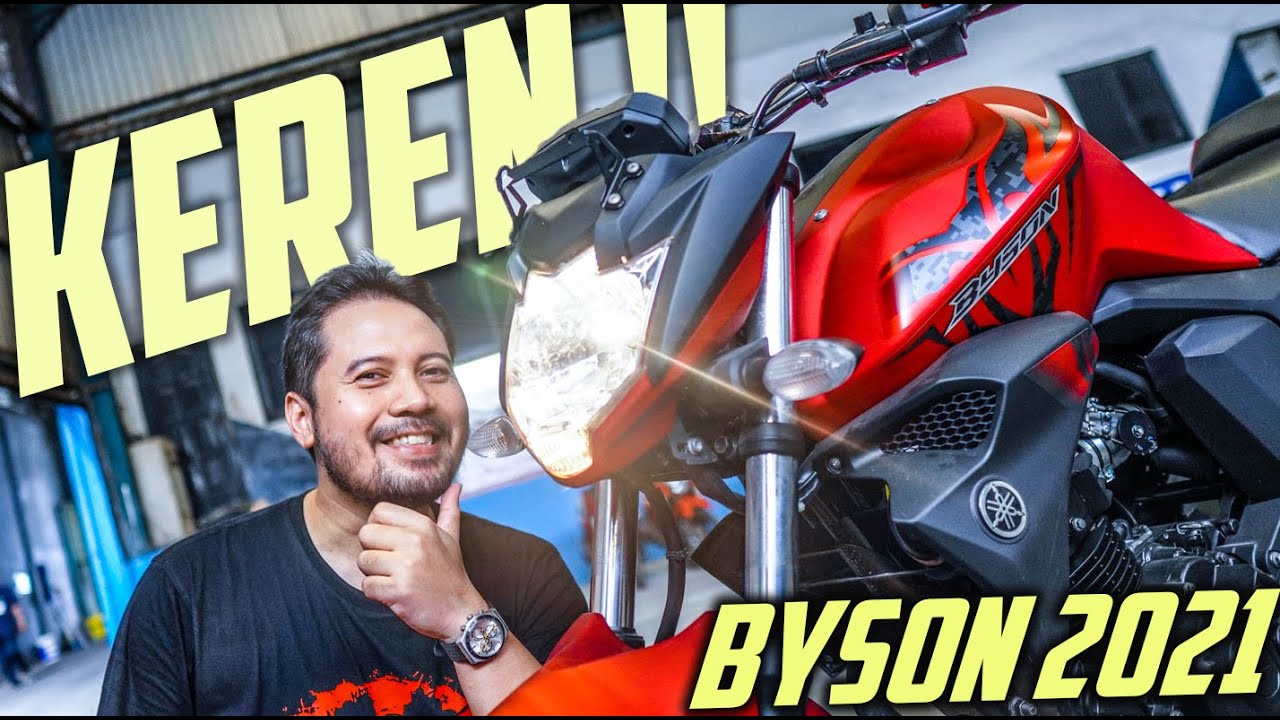KEJUTAN ! REVIEW YAMAHA NEW BYSON FI MERAH 2021 | BARU TIBA DEALER !! LHO ??