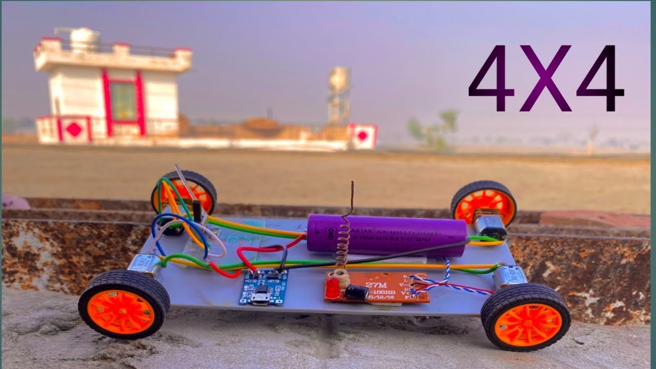 4x4 Rc Car Make this video  DIY Project