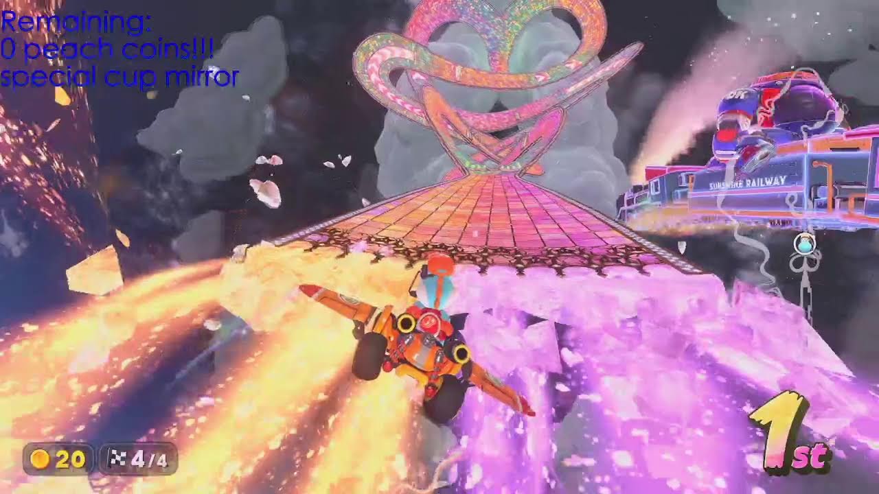 Getting a 100% Completion on MARIO KART WORLD!!! LIVE