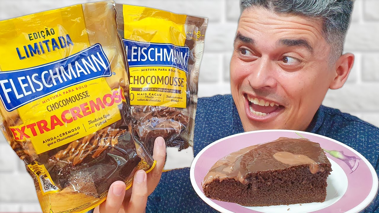 Chocomousse e Chocomousse Extracremoso Fleischmann - Até eu Faço!