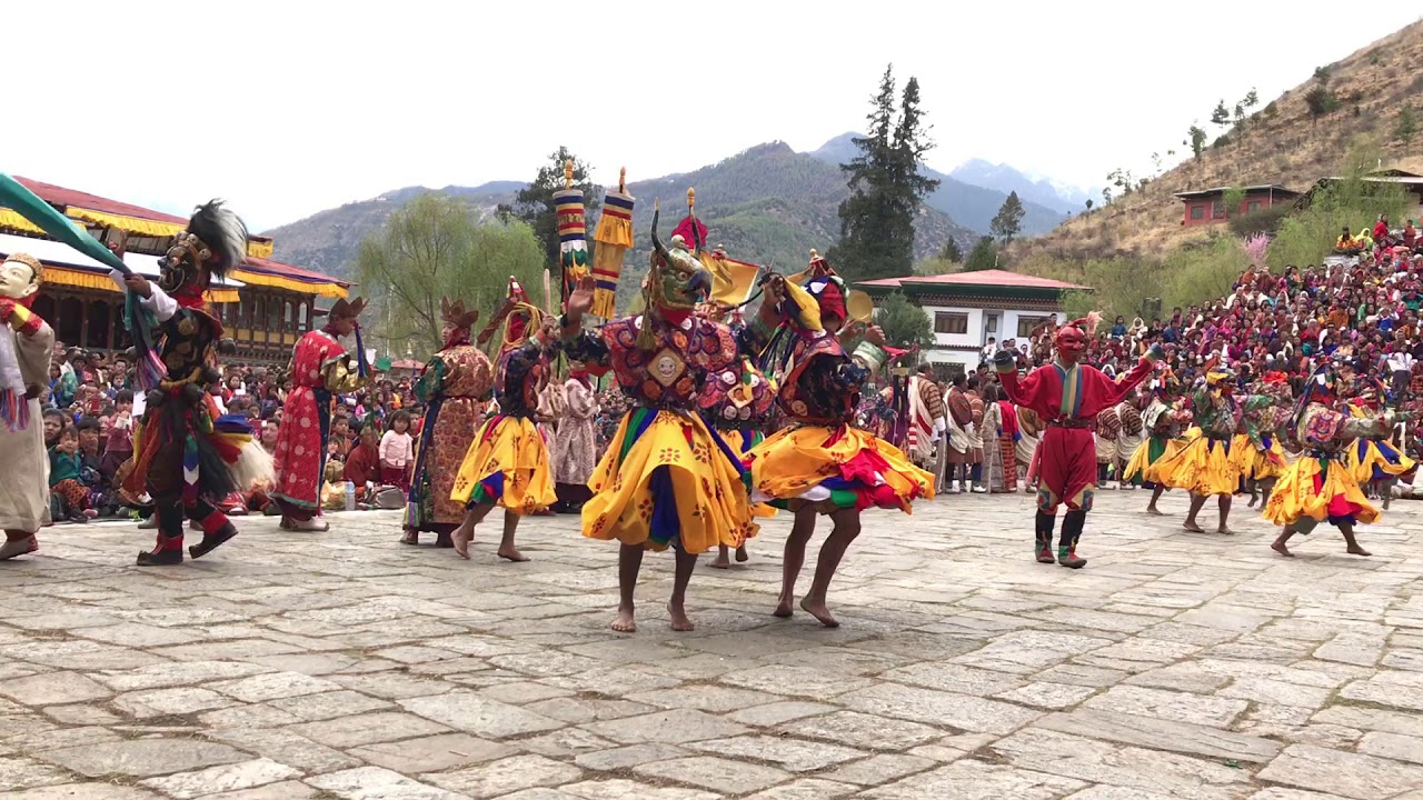 Paro Tshechu Festival, Bhutan