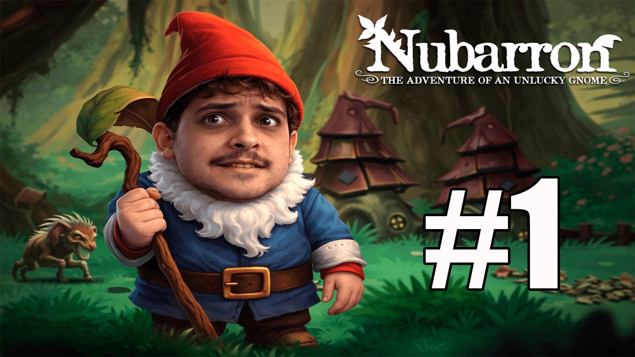PERDI MEU CHAPEU DA SORTE! NUBARRON THE ADVENTURES OF AN UNLUKY GNOME - Parte 1