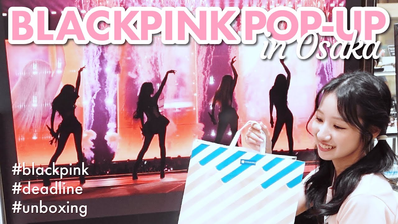 BLACKPINK POPUP｜日本公演楽しみ！ピンクだらけのワールドツアーポップアップストアに行ってきたvlog