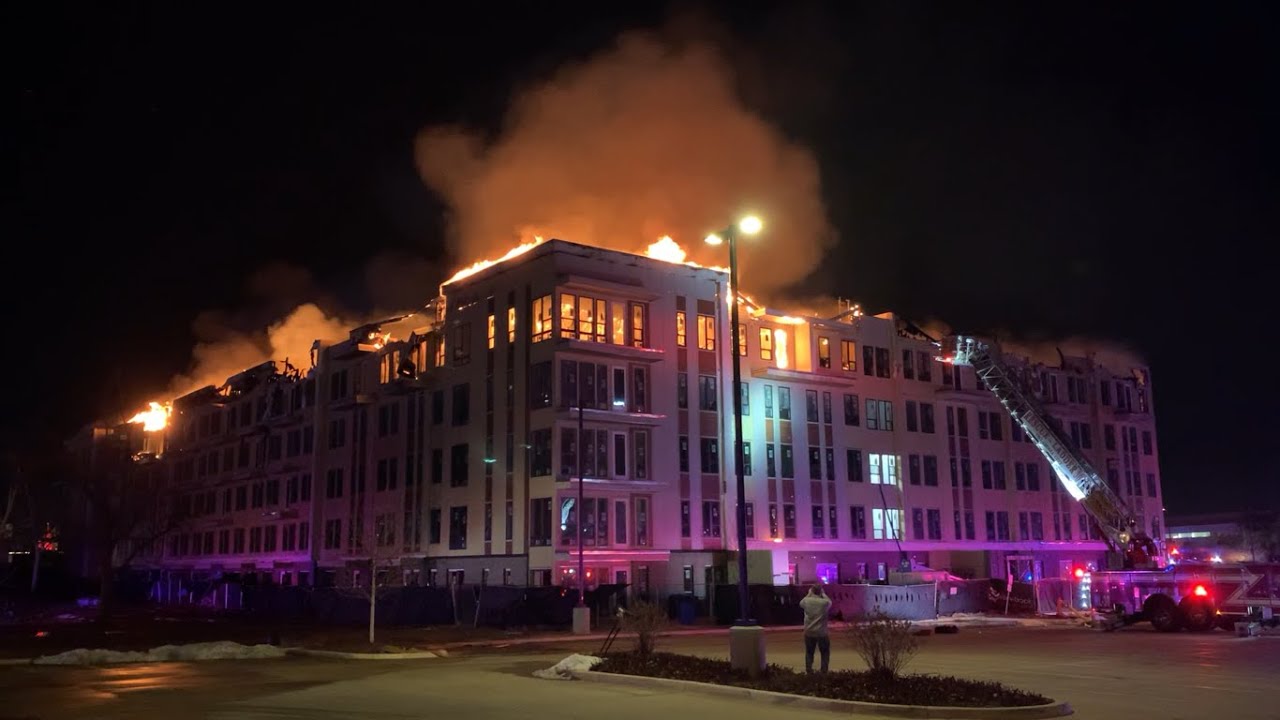 Oklahoma City 5th Alarm Apartment Fire 2/8/22