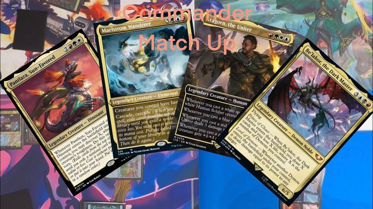 Aragorn V. Be'Lakor V. Maelstrom Wanderer V. Pantlaza | sometimes you gotta antagonize your friends