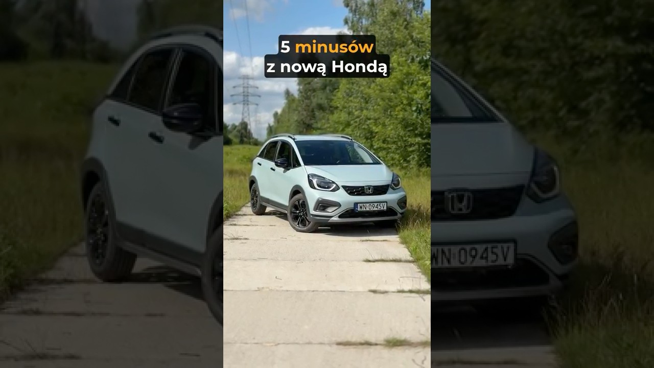 5 MINUS&Oacute;W - Honda Jazz Crosstar e:HEV 122 KM Advance | #honda #jazz #crosstar #hybrid #5minusow