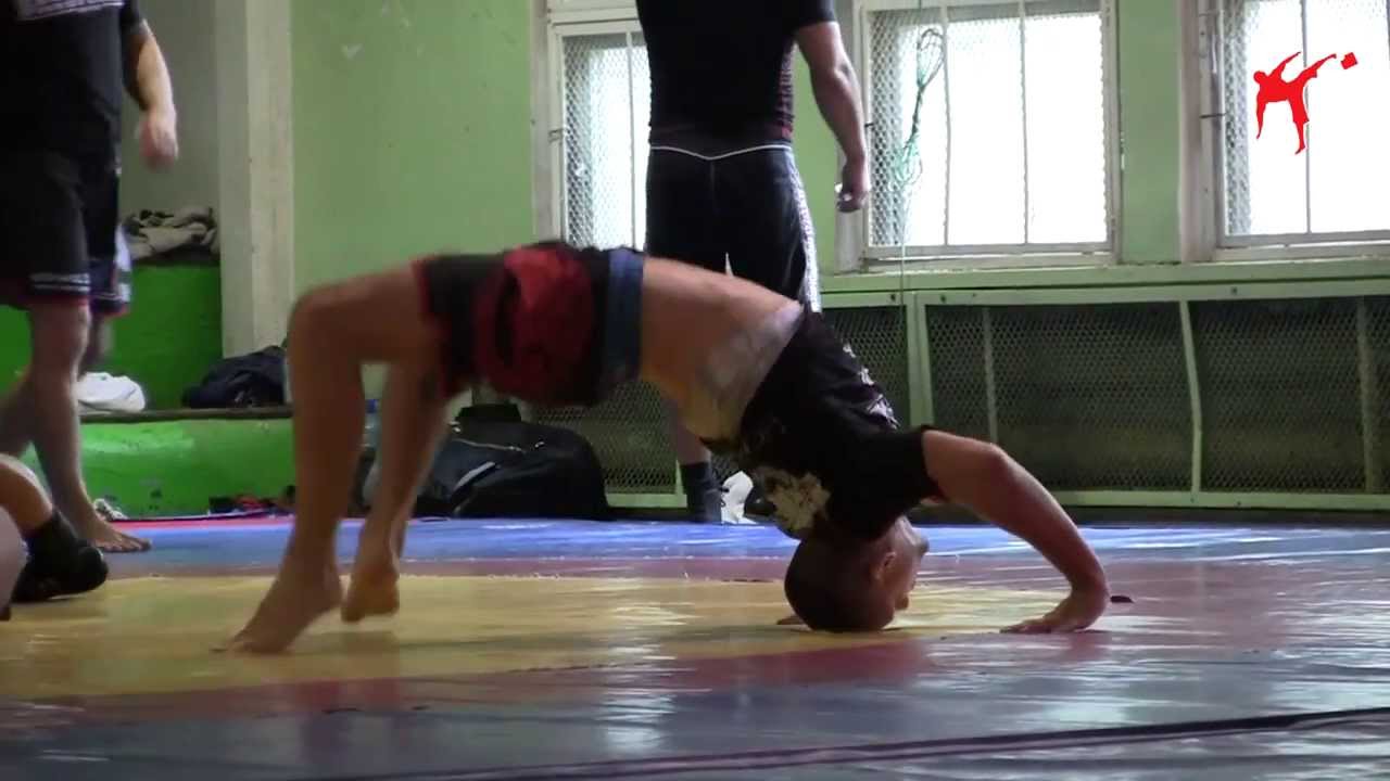KSW 24:Borys Mańkowski i Mateusz Gamrot trening - rozgrzewka