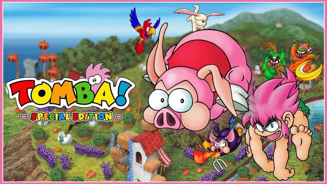 DGR Plays TOMBA! Remastered, A Classic Platformer!!