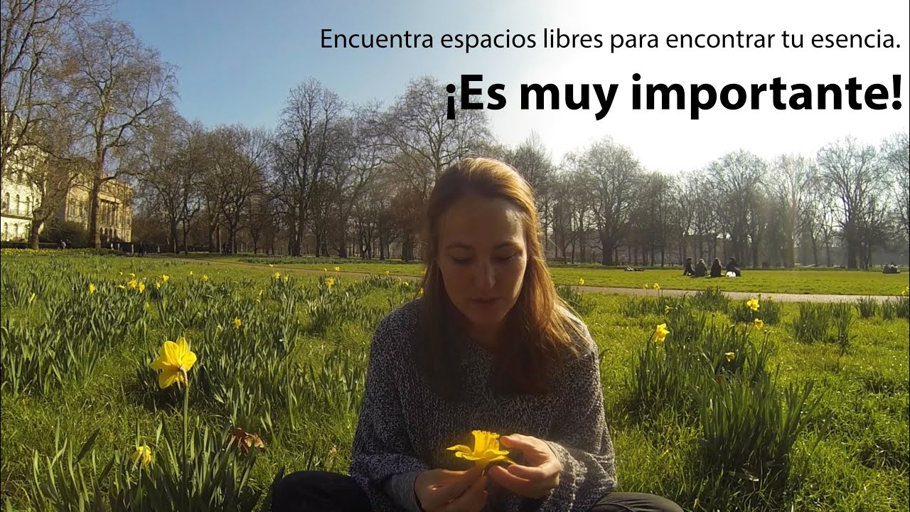 Encuentra espacios libres para encontrar tu esencia