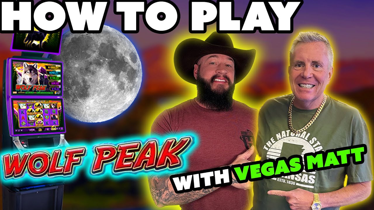 Conquering the WOLF PEAK Slot Machine with Vegas Matt 🎰
