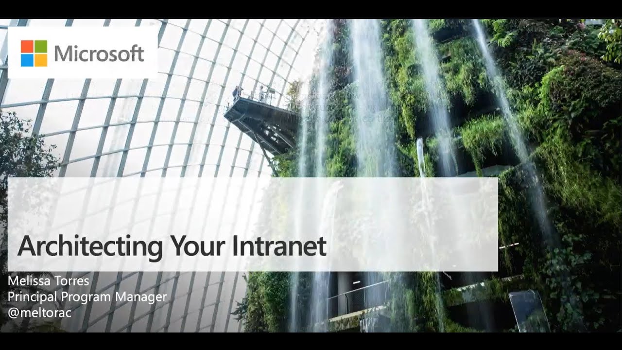 Architecting Your Intranet