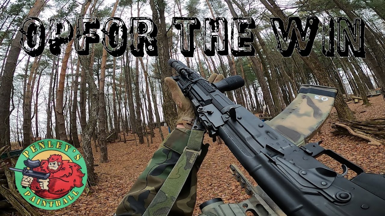 OPFOR THE WIN | Penley's Paintball November 2025 | Arcturus AK105 AEG #airsoft #airsoftgun