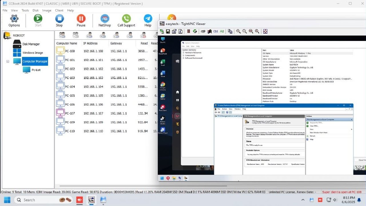 CCBOOT 2025 BUILD 0702 FULL INSTALLATION (HOW TO SETUP CCBOOT) [CCBOOT DISKLESS] CCBOOT SETUP