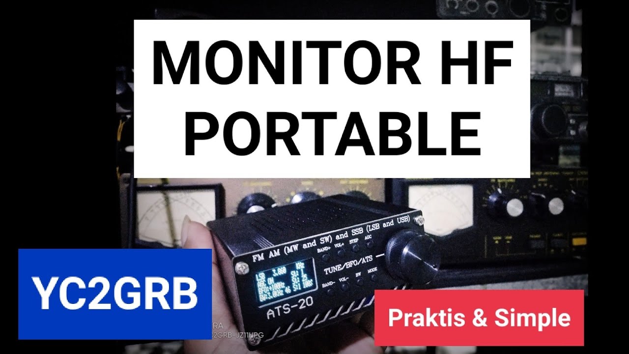 RADIO RECEIVER (PENERIMA)  HF ATS 20