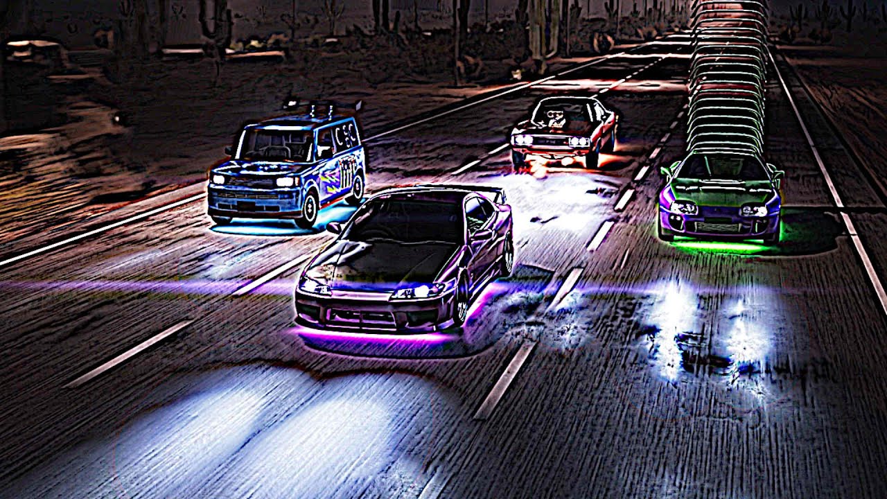 Cars Tuner Scene but in 4k | Scene Remake | Blender Animation