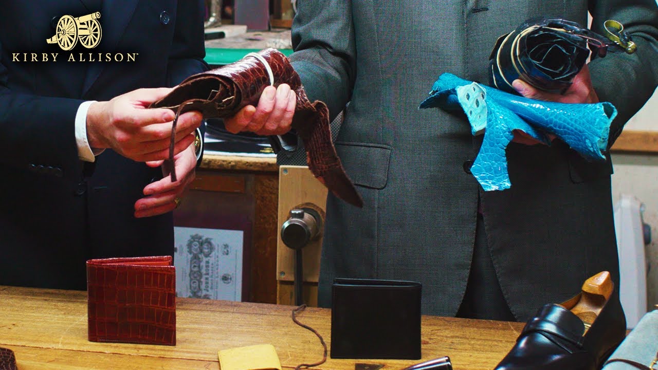 Custom Leather Wallets & Belts From One Of The Greatest Shoemakers | John Lobb