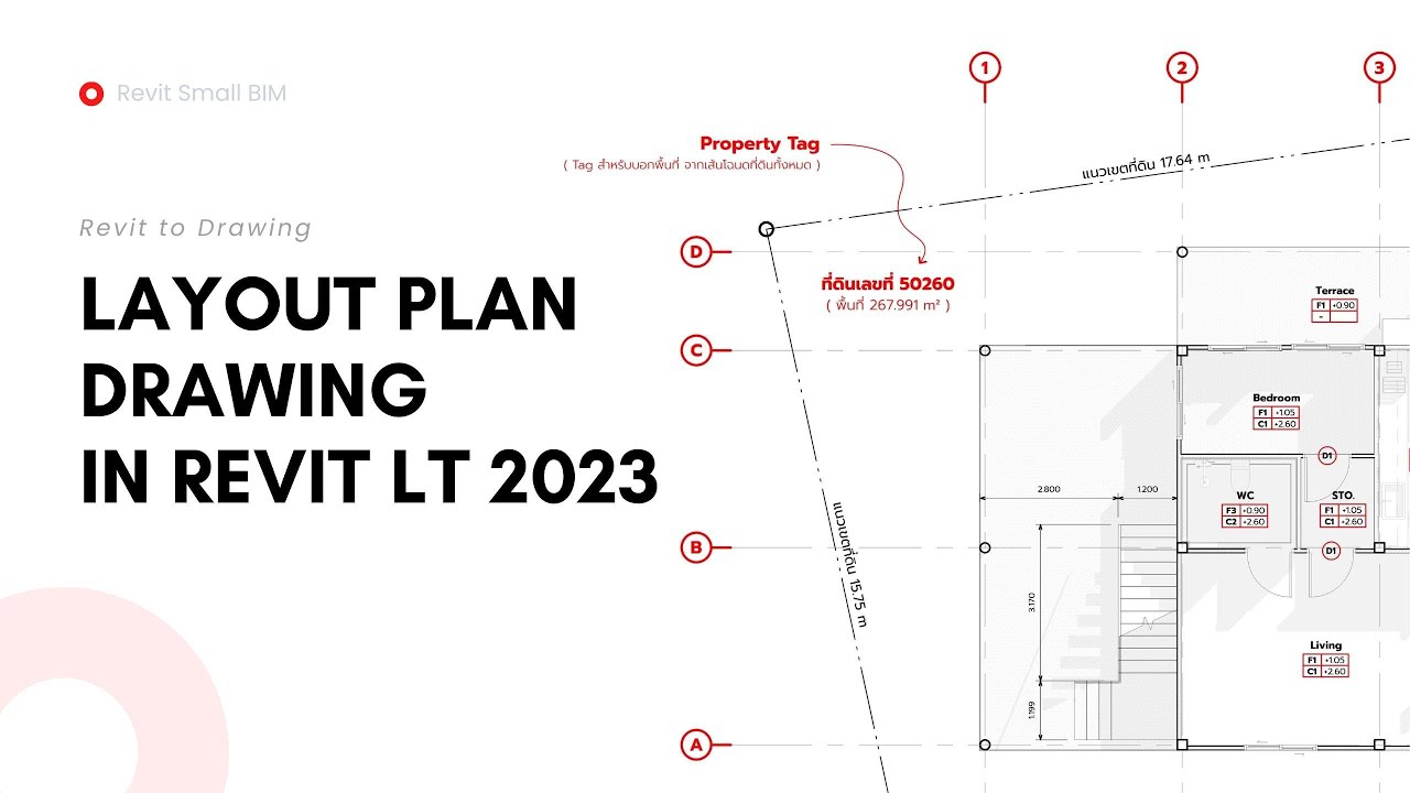 Revit to Drawing - Layout Plan Drawing in Revit LT 2023