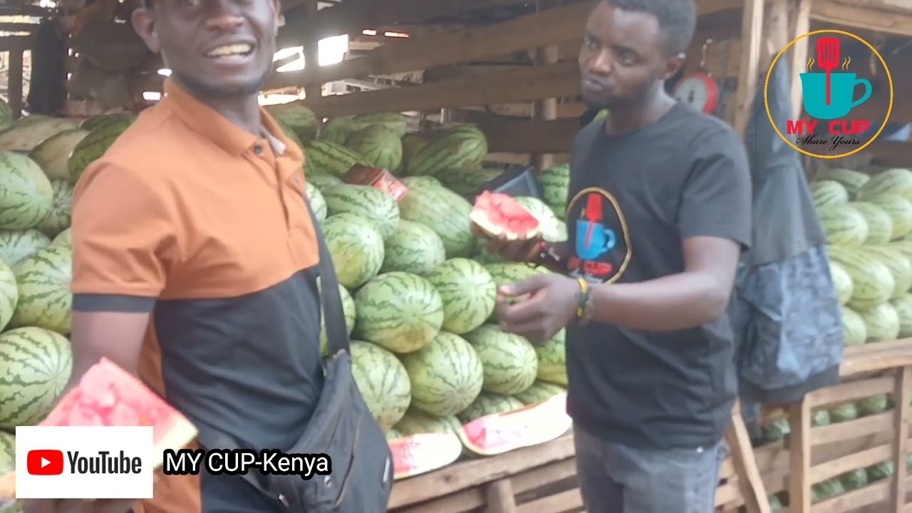 KENYA'S largest open-air MARKET (KIBUYE MARKET) in Kisumu KENYA, AFRICA