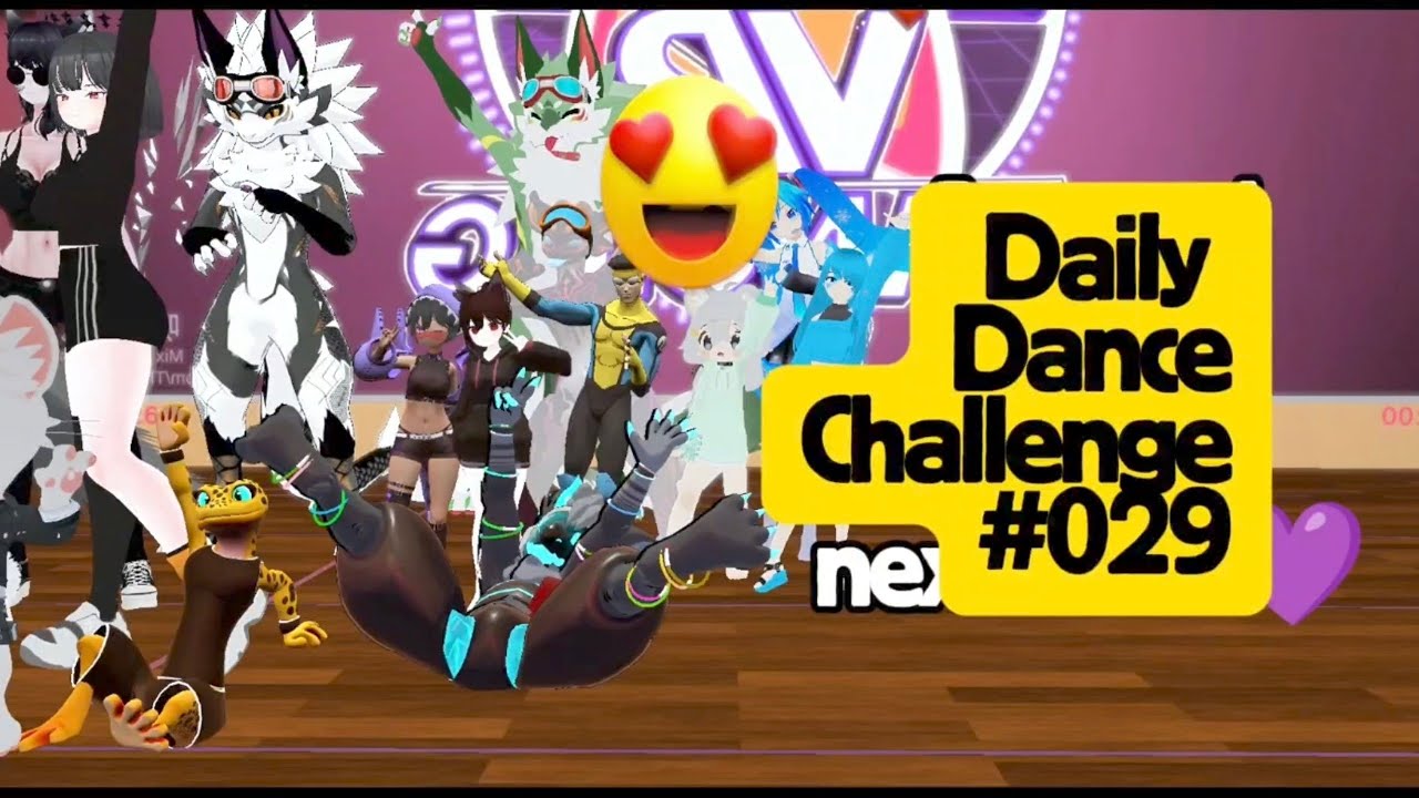 Daily Dance Challenge #029 | SlimeVR Trackers | Just Dance VRChat